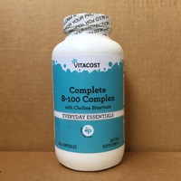 Vitacost B-100 Complex 300 Capsules Dented Vitacost B-100 Complex 300 Capsules Dented