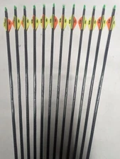 12 Victory Archery Xtorsion V3 Stainless Steel 5mm 400 Carbon Arrows!
