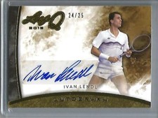 Ivan Lendl 2015 Leaf Q Gold Autograph #24/25