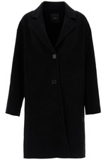 Pinko Double Wool Coat Women's Jacket