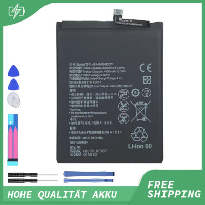 Akku für Huawei P Smart Z / P Smart Pro 2019 Akku HB446486ECW Batterie Werkzeug