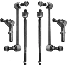 ASTARPRO 6pcs Tie Rods Inner And Outer Complete Kit Sway Bar Links Compatible...