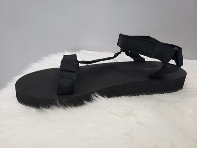 NEW‎ Columbia Size 13 Breaksider Hiking Walking Ankle Strap SOLID BLACK Sandal NEW Columbia Sz 13 Breaksider Hiking Walking Ankle Strap  main image 4