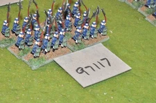 15mm medieval / chinese - halberd 24 figs - inf (97117)