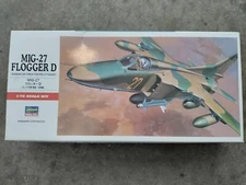 Hasegawa Hobby Kits.  1:72 Scale Mig-27 Flogger D