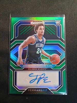 2021-22 Panini Prizm Draft Picks Basketball CO-JRE Jeremiah Robinson-Earl RC
