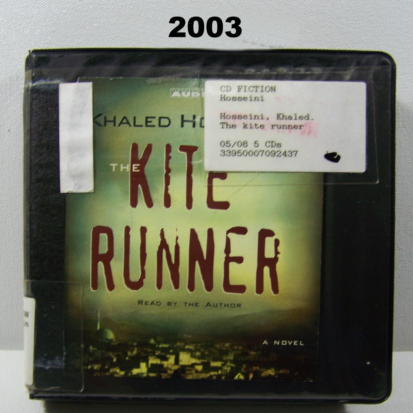 Khaled Hosseini Kite Runner 2003 Audiobook 5 CD Afghanistan Kabul