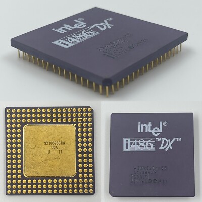 CPU Intel i486DX CPU Intel i486DX 33 CPU Free Shipping | eBay