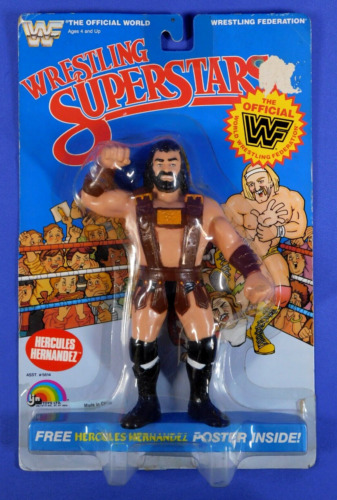 WWF LJN HERCULES HERNANDEZ WRESTLING SUPERSTARS MO...