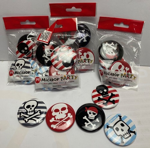 CHILDRENS PARTY FAVOURS, BADGES, PIRATE, FAIRY, DINOSUARS - Picture 16 of 16