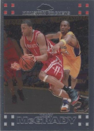 2007-08 Topps Chrome Kobe Bryant 1957-58 Variation X-Fractor /50