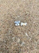Dog and Bone Stud Earrings