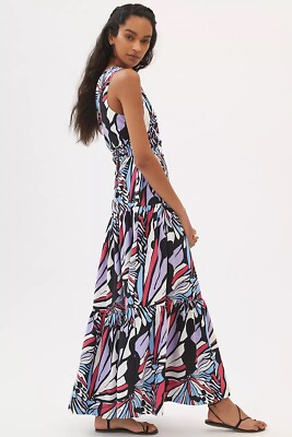 maeve one shoulder maxi dress Anthropologie Maeve One-Shoulder Printed Maxi Dress Size 12