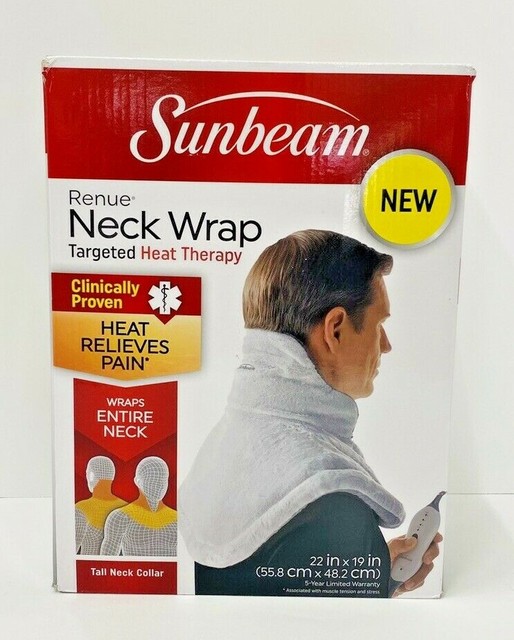 Sunbeam Renue Neck Neck And Shoulder Heating Pad eBay