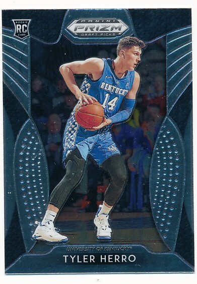 TYLER HERRO 2019 PANINI PRIZM #15 RC ROOKIE MIAMI HEAT KENTUCKY MINT B