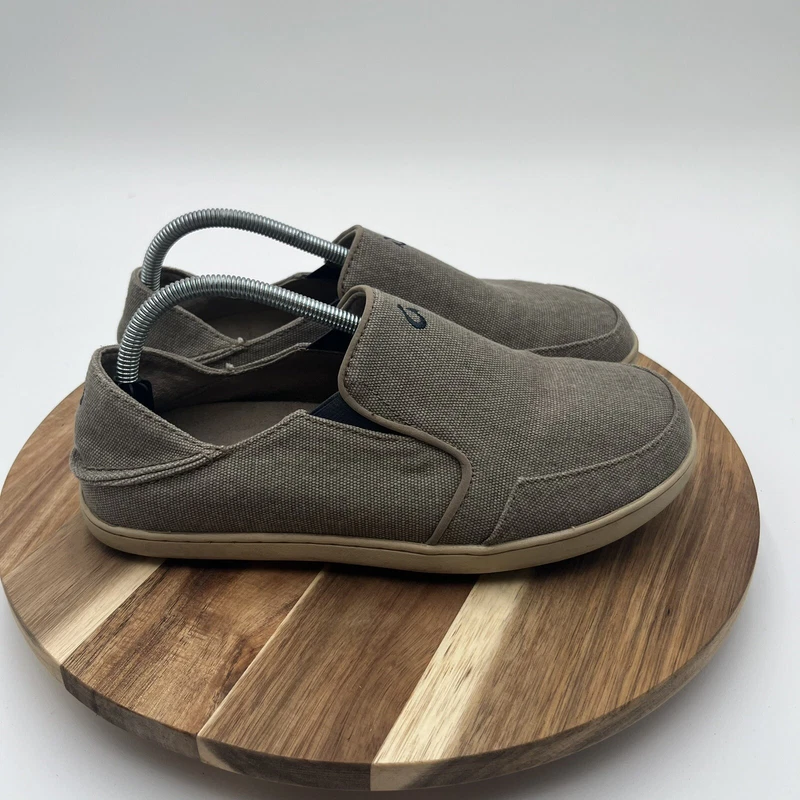 olukai nohea lole canvas slip on casual loafers shoes