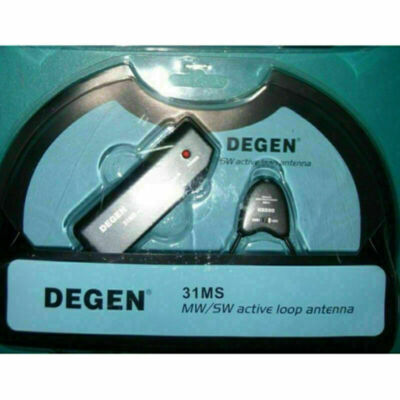 DEGEN DE31MS MW & SW Active Loop Antenna Indoor Active Soft Loop Antenna ZSD
