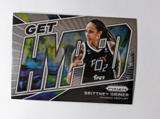 2022 Panini Prizm Basketball WNBA Brittney Griner Get Hyped Card #9 Mercury