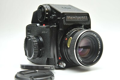 Mamiya M645 J Film Camera W Sekor 80mm F 2 8 Lens Ae Finder Ebay