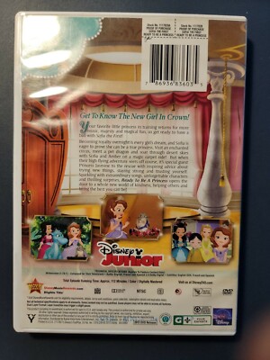 Walt Disney's Sofia The First Ready To Be A Princess DVD Movie