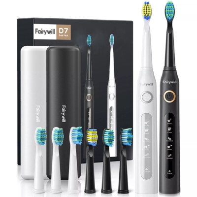  Fairywill 5 Reinigungsmodi Schallzahnbürste Elektrische Zahnbürste Deeply Clean