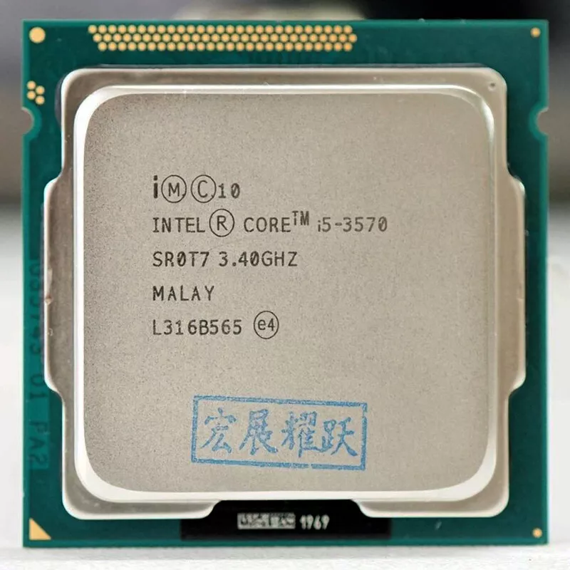 Intel Core i5 3570 SR0T7 3.4GHz Quad Core LGA 1155 Socket H2 CPU Processor