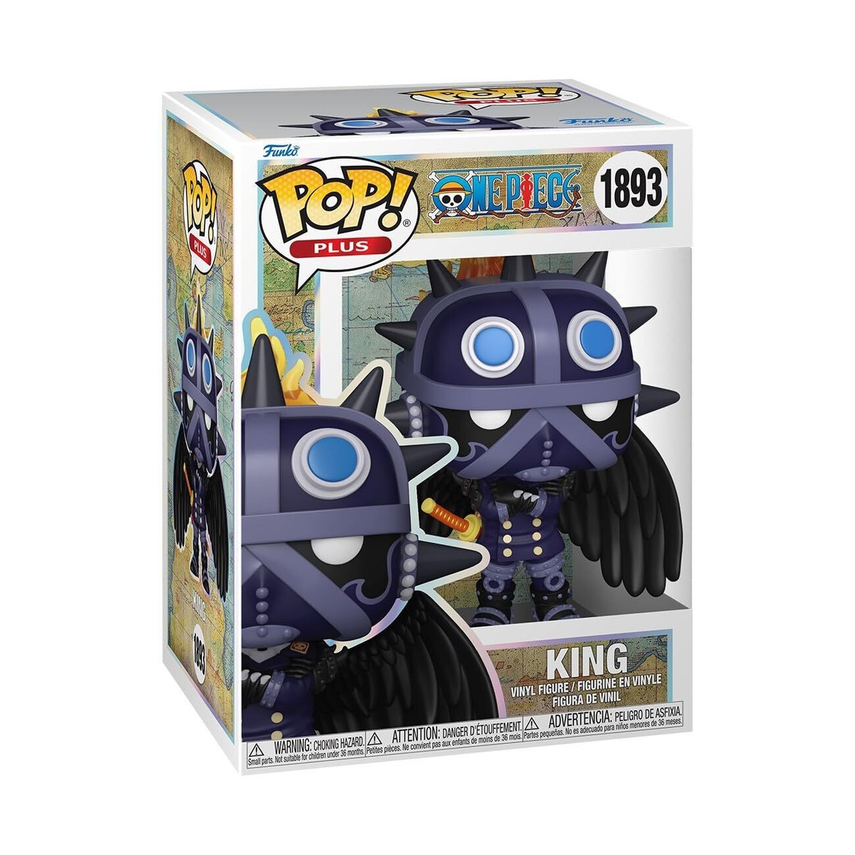 Funko Pop! Plus: One Piece - King 1893 889698838085| eBay