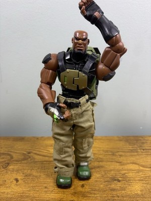 2005 GI Joe Sigma 6 Six Heavy Duty 9'' Action Figure w Pants & Pack Loose