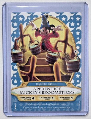 Mickey Mouse - Apprentice - Disney's Sorcerers of the Magic Kingdom SOMK #01/70