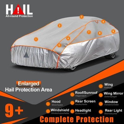 Kayme Hail Protector Car Cover，Anti Hail Thickened Multi-Layered EVA Waterproof