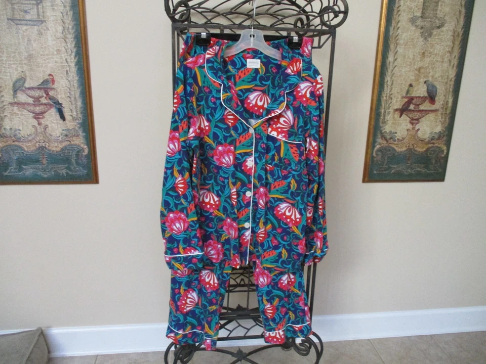 Pijama de jardín India multicolor Bedhead Trina Turk talla M Foto 2 de 4