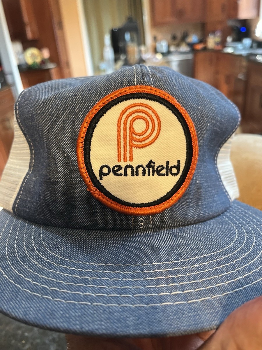 VTG Pennfield K Brands SnapBack Cap Hat Chicken Farm Patch Trucker USA View 4