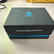 NETGEAR Nighthawk M6 Pro MR6500 AT&T 5G WiFi Hotspot Modem Black