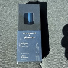 Moleskine x Kaweco Ballpen Refillable Pen in ABS plastic for Writers, Note-taker