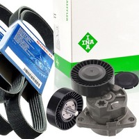 Bosch 5PK1592 4PK856 Keilrippenriemen-Satz + Spanner FüR Kia 2.9