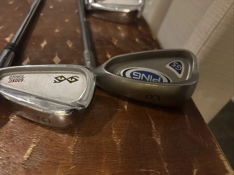 USED FORGED SNAKE EYES 600 XC 3-PW IRON STEPLESS + Ping MENS RH - Image 4 of 4