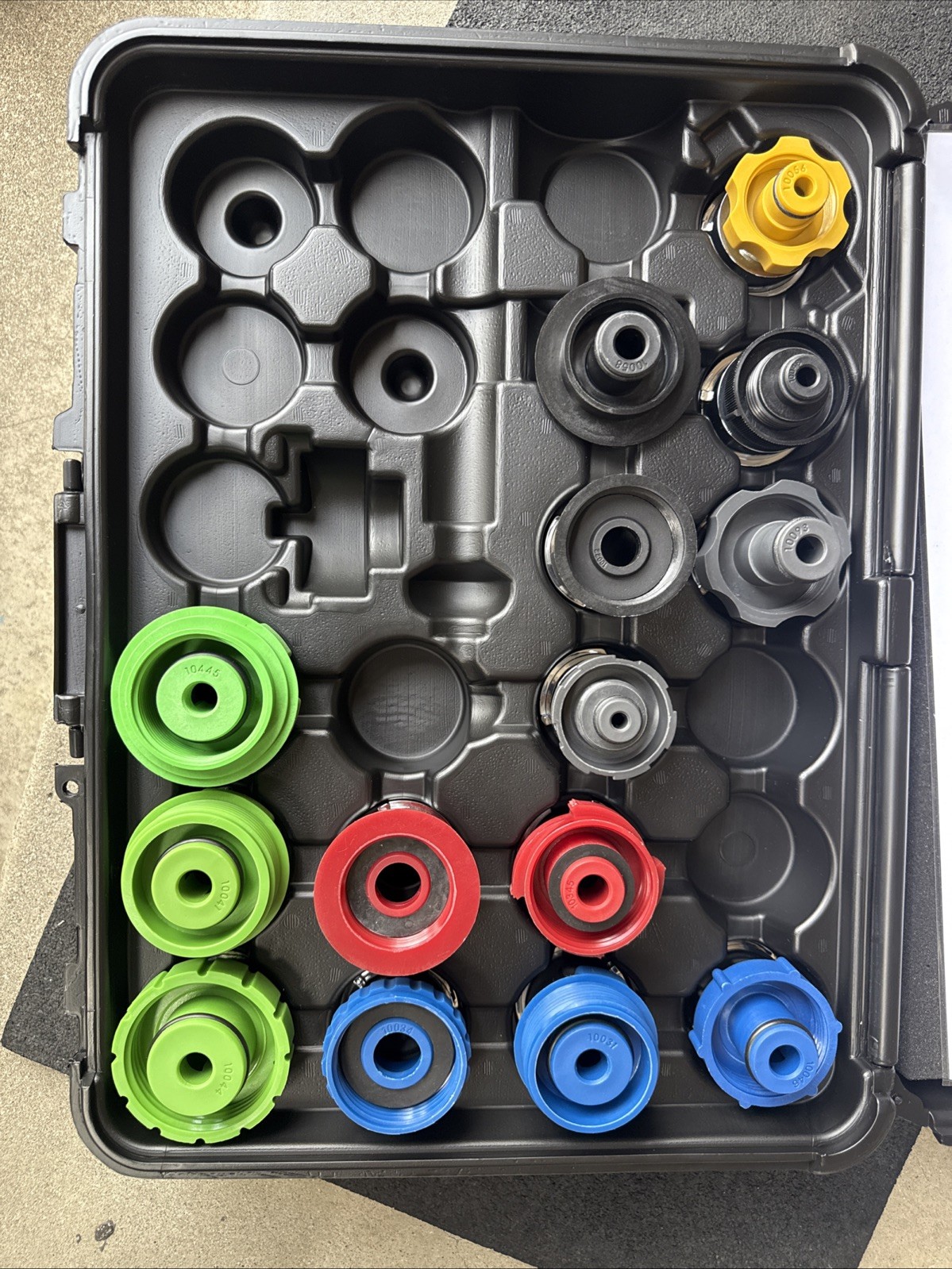 For Blue Point Tools USA 14 pc Cooling System Adaptor Set SVTAB1400A +