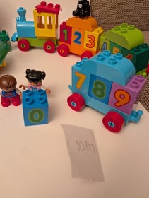 Lego Duplo 6051 Play with Letters & 10847 Number Train - Alphabet / Numbers 100%