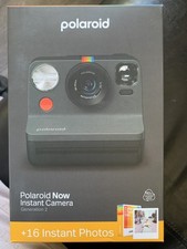 Image of Polaroid Everything Box Now Gen 2 Instant Camera Black with 16 Films dated 09/24