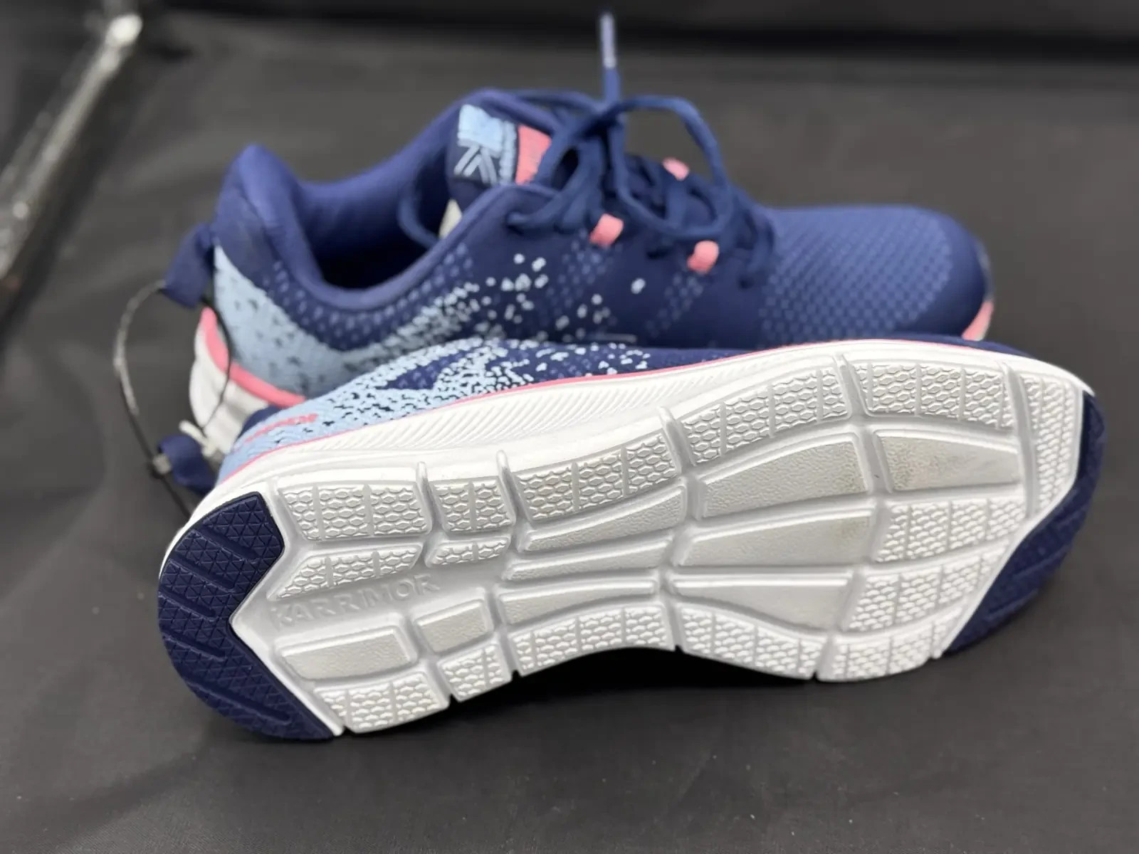 Karrimor Duma Knit Running Trainers Navy Blue Pink Women’s UK 6.5 EU 39.5 image 6