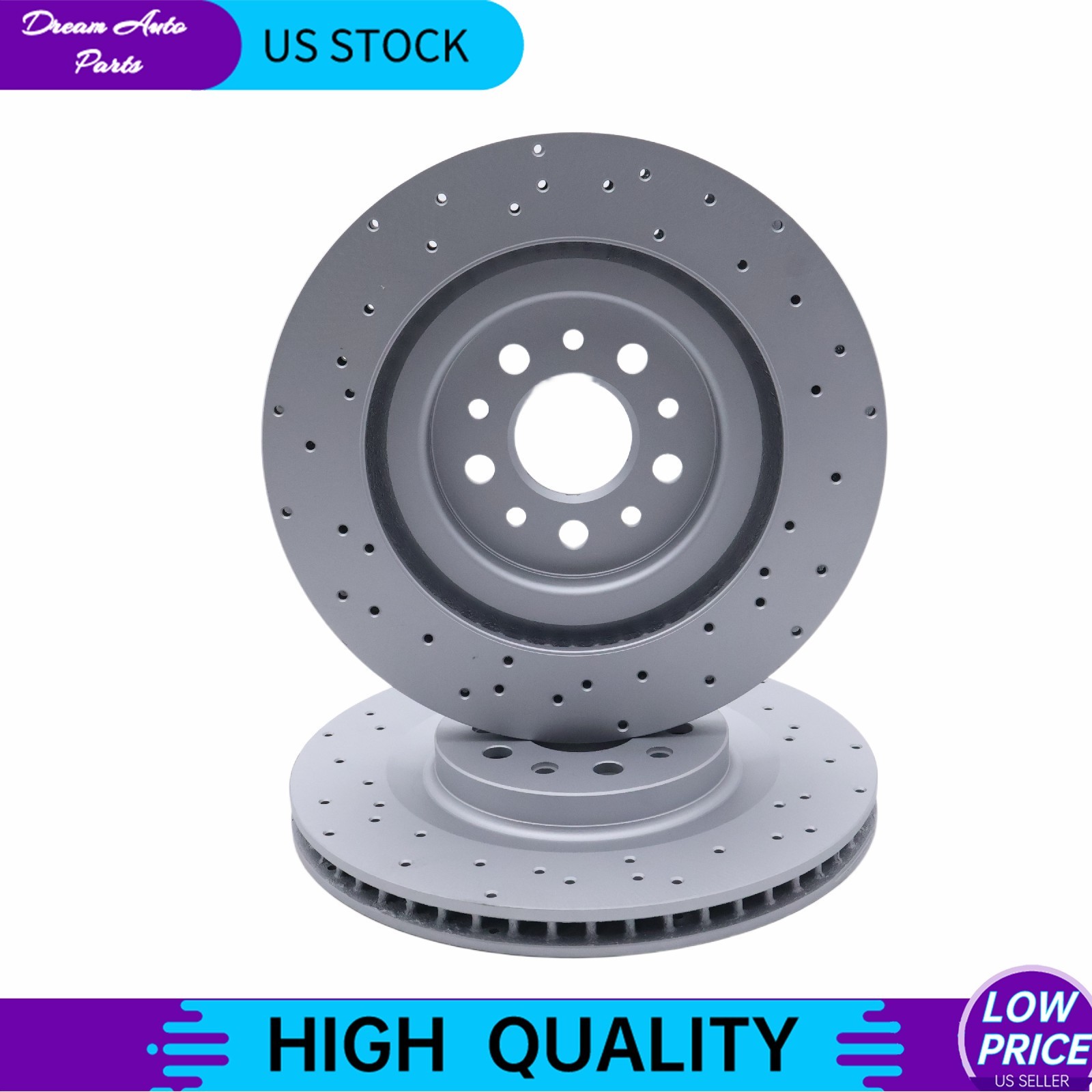 Maserati Ghibli 2017-2021 Rear Brake discs 2 pcs P/N 670035019