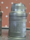 Rare 1904 World's Fair St. Louis Aluminum Salt & Pepper Shakers — photo 3