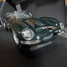 Unexhibited AutoArt 1/18 Jaguar XK SS Green