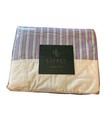 RALPH LAUREN Watermill Lavender Stripe FULL FLAT SHEET NEW
