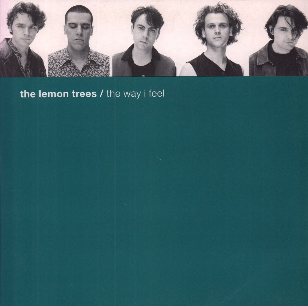 Lemon Trees Way I Feel 7"" vinyl UK Oxy 1992 pic sleeve GASP2