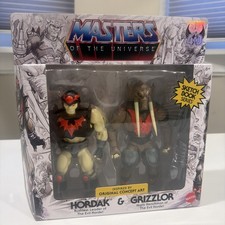 Masters of the Universe Origins Sketchbook Hordak Grizzlor Figure Toy New W Tag