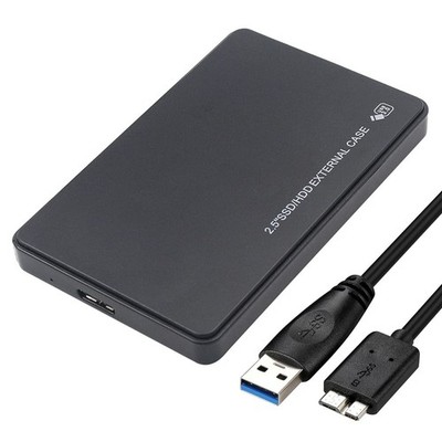 2.5'' SATA USB 3.0 Tool-Free Hard Drive Disk HDD SSD Enclosure External Case