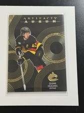 2024-25 Upper Deck Artifacts Hockey Quinn Hughes Aurum #A-QH Canucks Unscratched