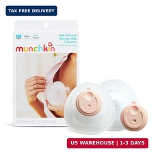 Breast Milk Collector Cups with Storage Plug, Food Grade Silicone, BPA