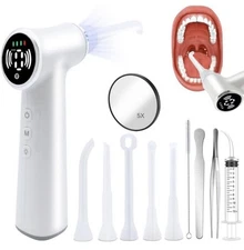Tonsil Stone Vacuum Removal Kit with LED Light - A0142